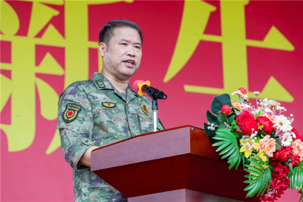 军训团团长、寮步镇武装部副部长刘淦辉作军训总结.png 军训团团长、寮步镇武装部副部长刘淦辉作军训总结.png