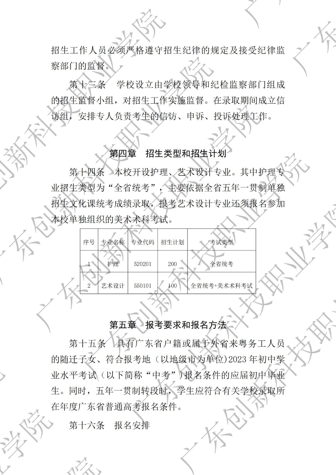 广东创新科技职业学院2023年五年一贯制单独招生章程_02.jpg